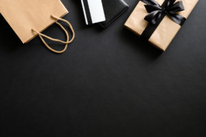 Black Friday Shopping and background