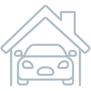 Car at home icon