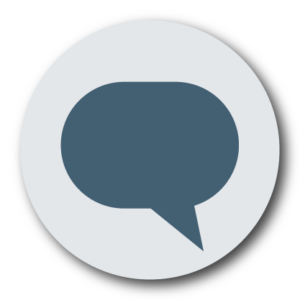 Mobile chat icon
