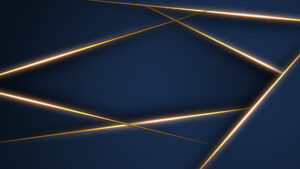 Dark blue purple and gold luxury line overlap layered abstract background, with lighting effect and sparkle